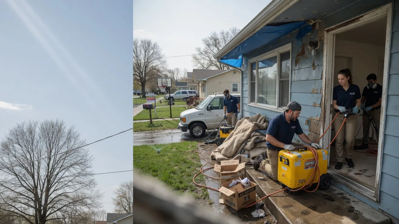 Basement Flood Cleanup in Lazbuddie, TX near me
